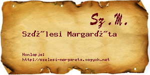 Szélesi Margaréta névjegykártya
